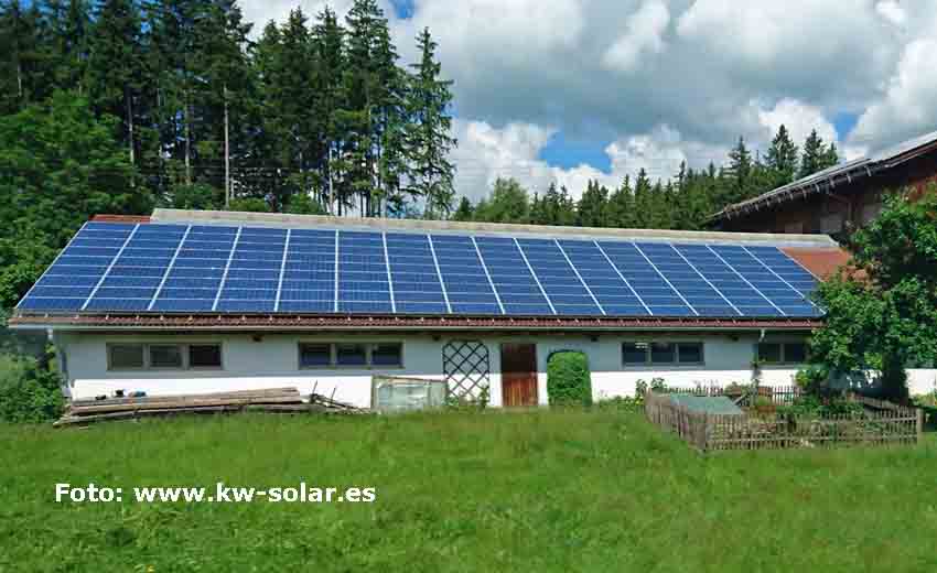 Solar Paneel off-grid Anlage ohne Netzanbindung