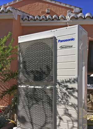 Luft Wasser Waermepumpe 12 kW Javea