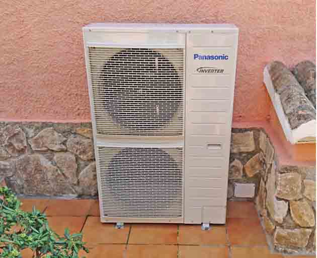 Panasonic aquarea bomba de calor aerotermia