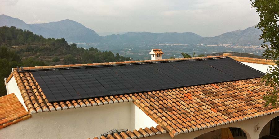 YUEN Universal Solar Heating System 80% Thermal Efficiency Solar Energy Swimming Pool Spas Sun Heater Panel,1.1 x 10Ft 