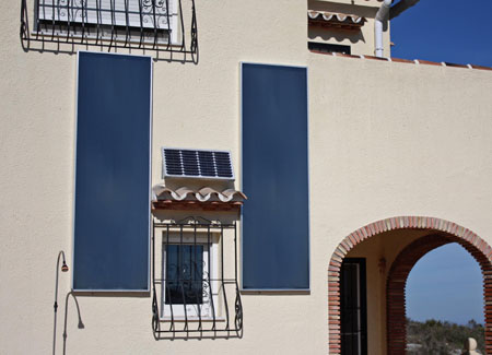 Solar air heater Spain